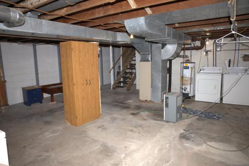 Plenty of Unfinshed Space to add your own finishing touches to!