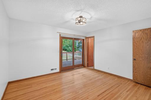 Primary bedroom has private 3/4 bath attached.