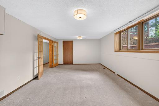 The 4th bedroom is located downstairs and is large!