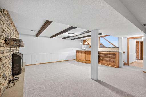 Plenty of layout options if you want a movie room, play area, workout space, or family room.