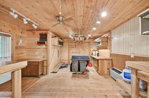 Lots of storage, but think of the fun experiences that come with this shed!