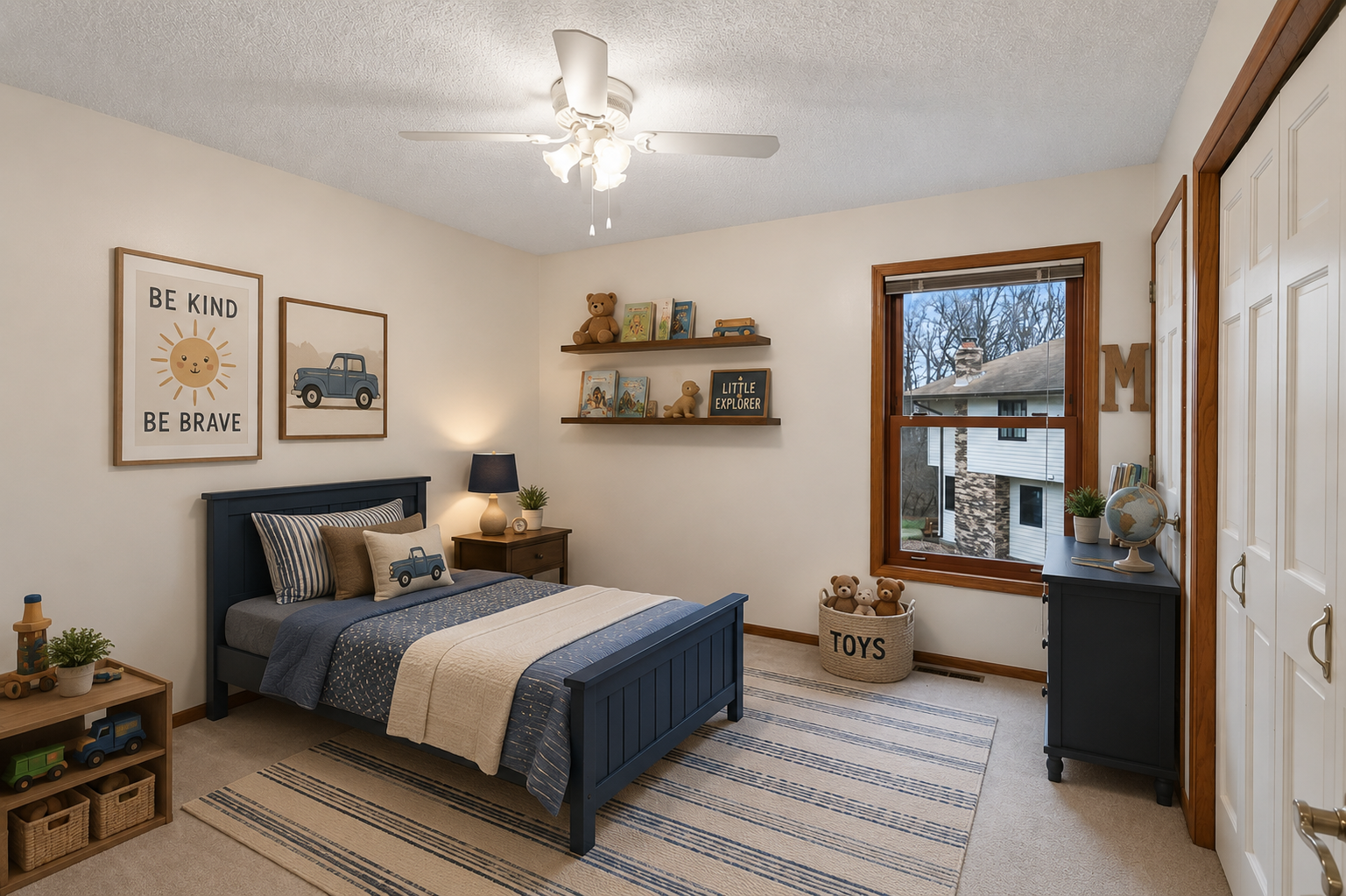 Upper level 3rd bedroom