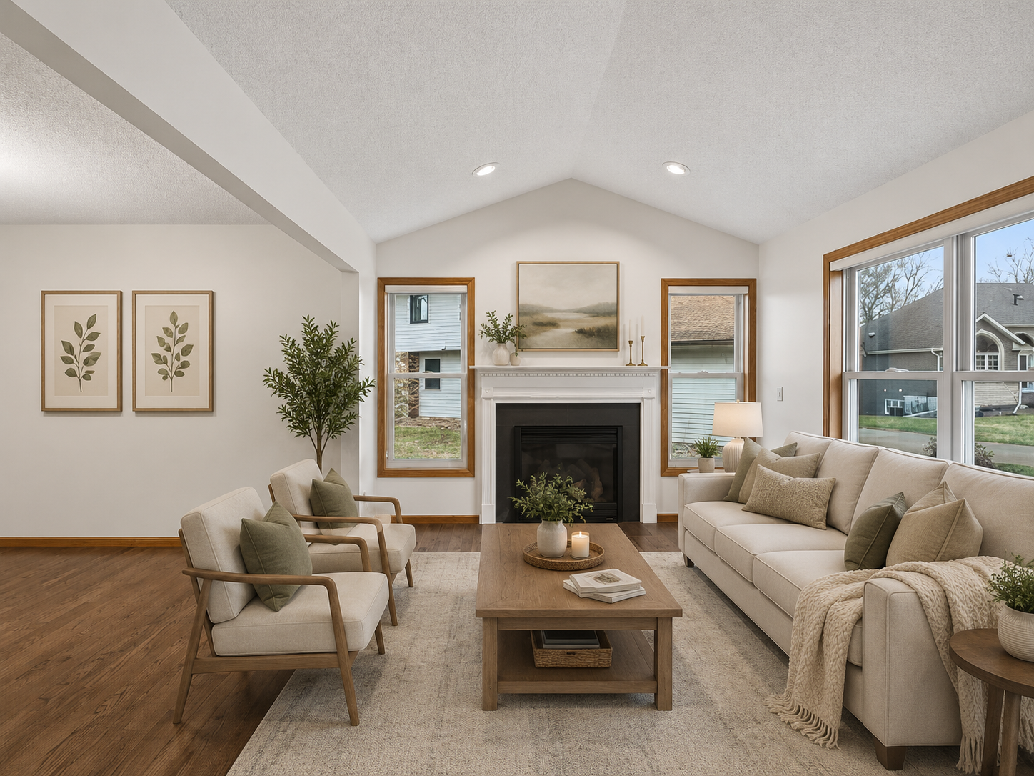 Main level living room
