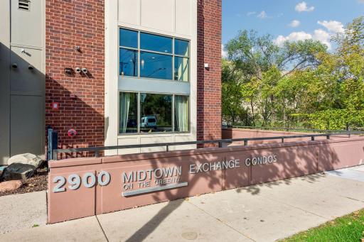 Welcome to Midtown Exchange Condos on the Greenway at 2900 11th Avenue S, Minneapolis! This 2-bedroom, 2-bathroom condo includes one parking space in the garage.