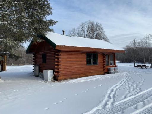 Cabin Yard_back of the cabin facing Hay Creek.jpg