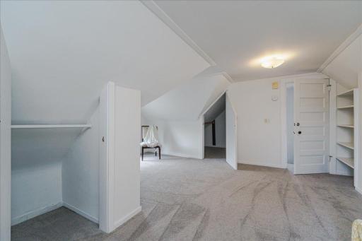 Double closets provide storage while the generous layout offers plenty of furniture options.