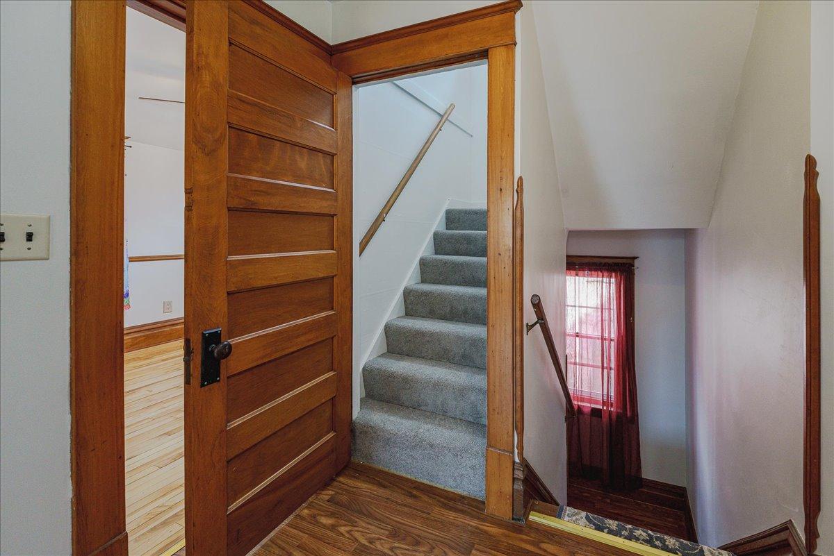 Head upstairs to discover an expansive third-floor bedroom.