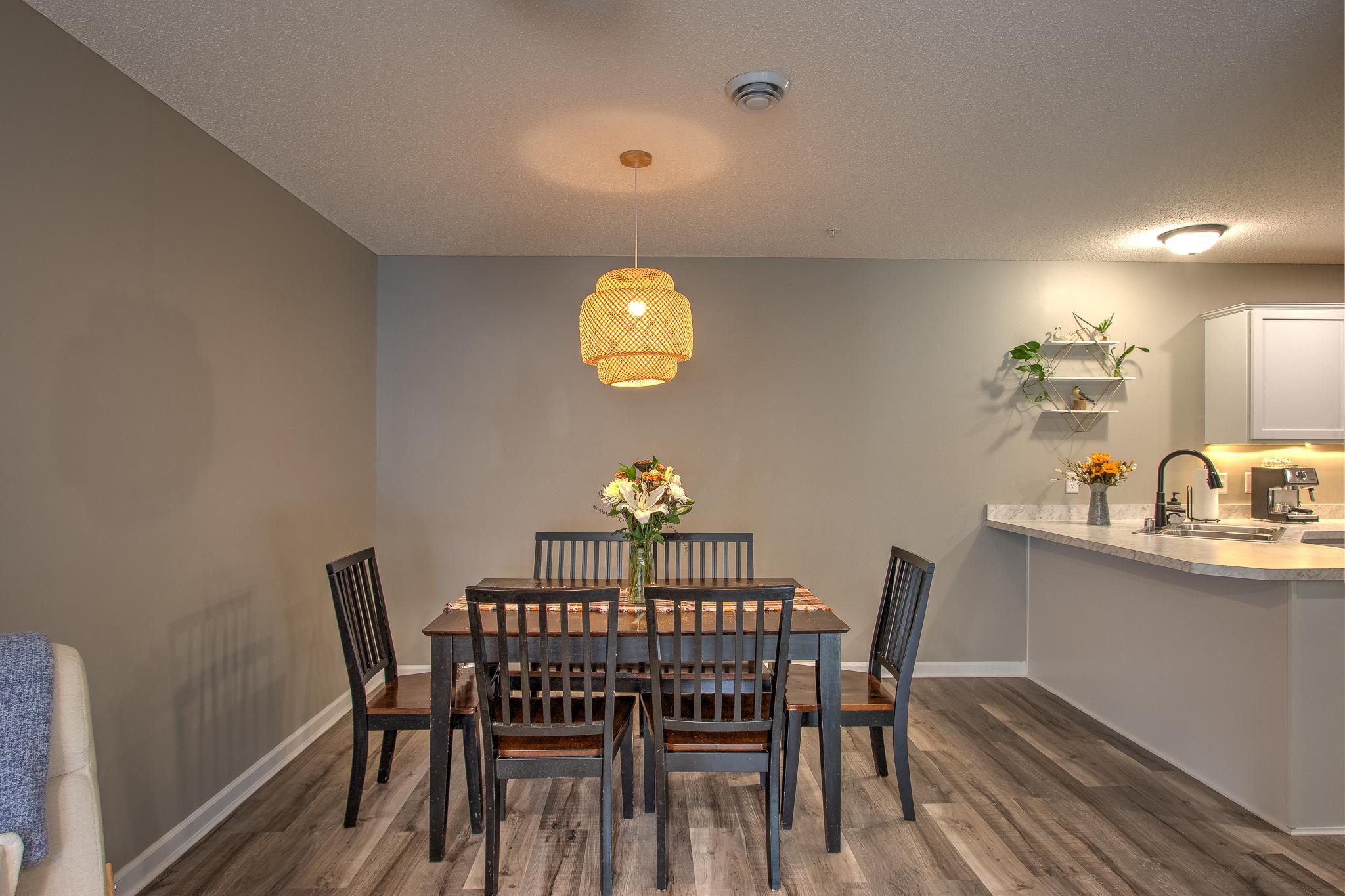 Good size dining area