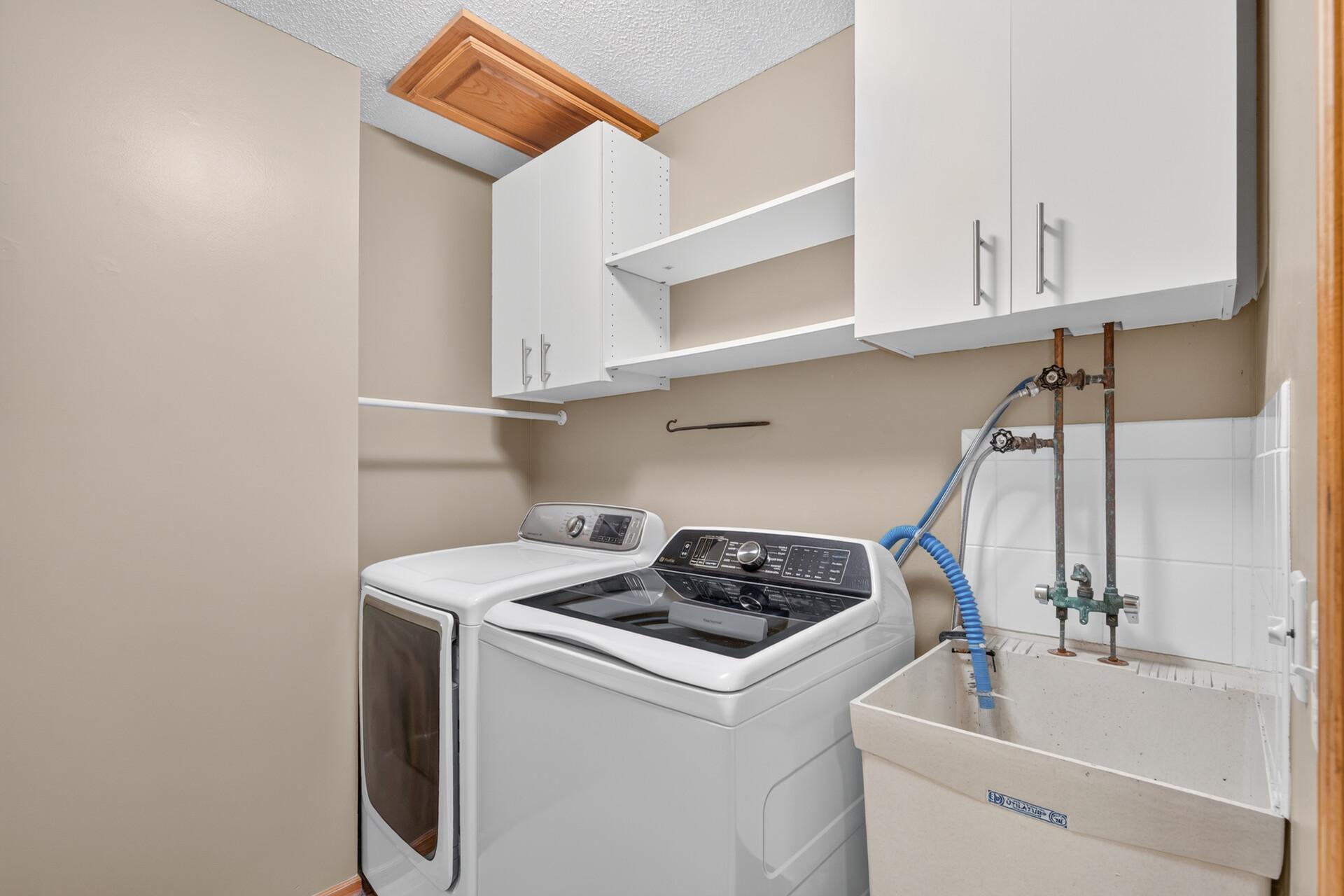 Main Level Laundry Room & Sink