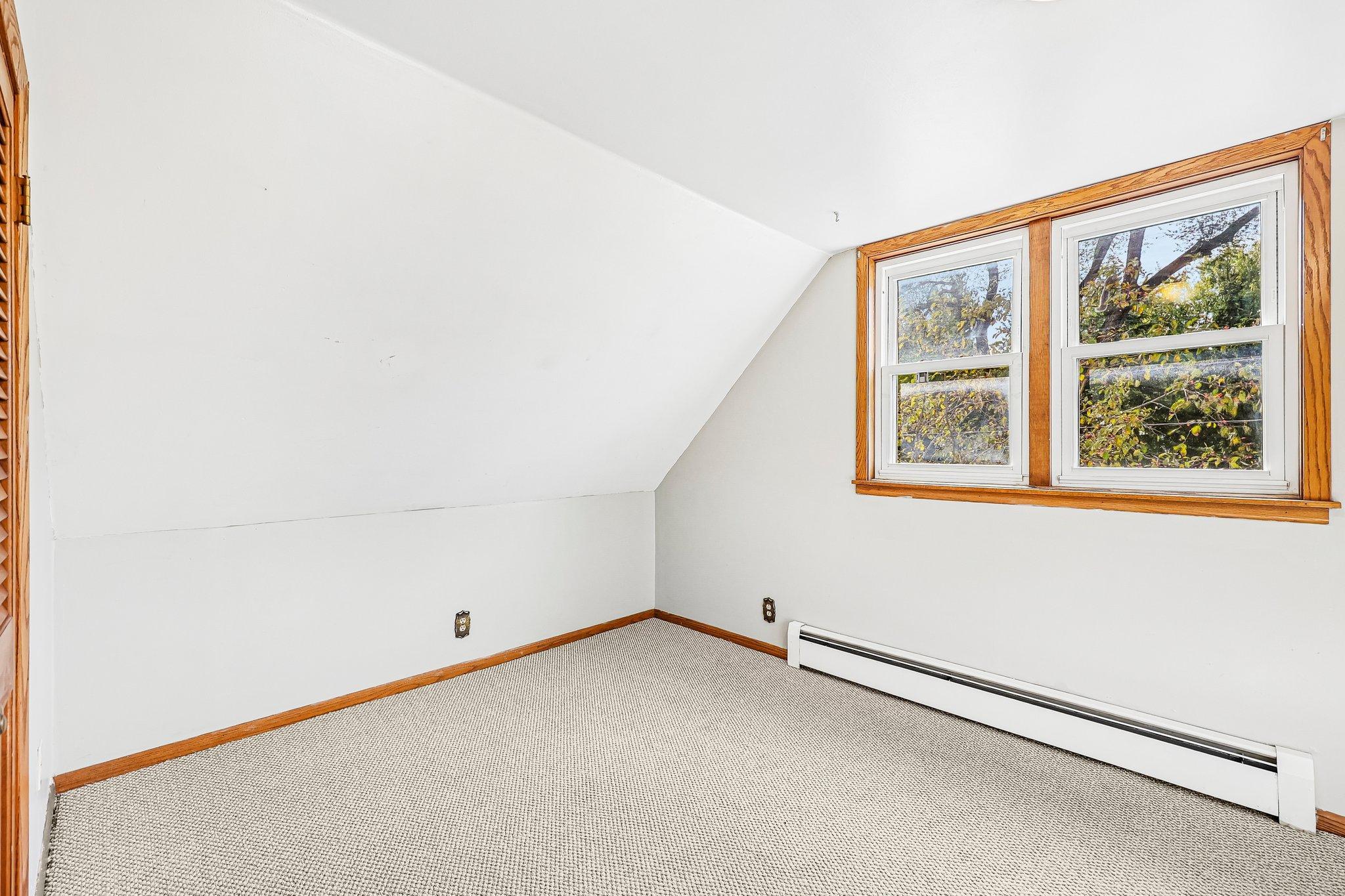 Bedroom in in-law unit 1.