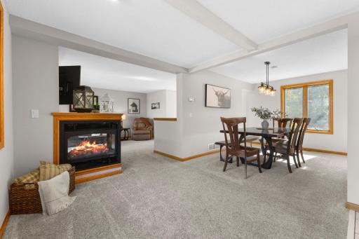 Fresh paint and carpet throughout main level