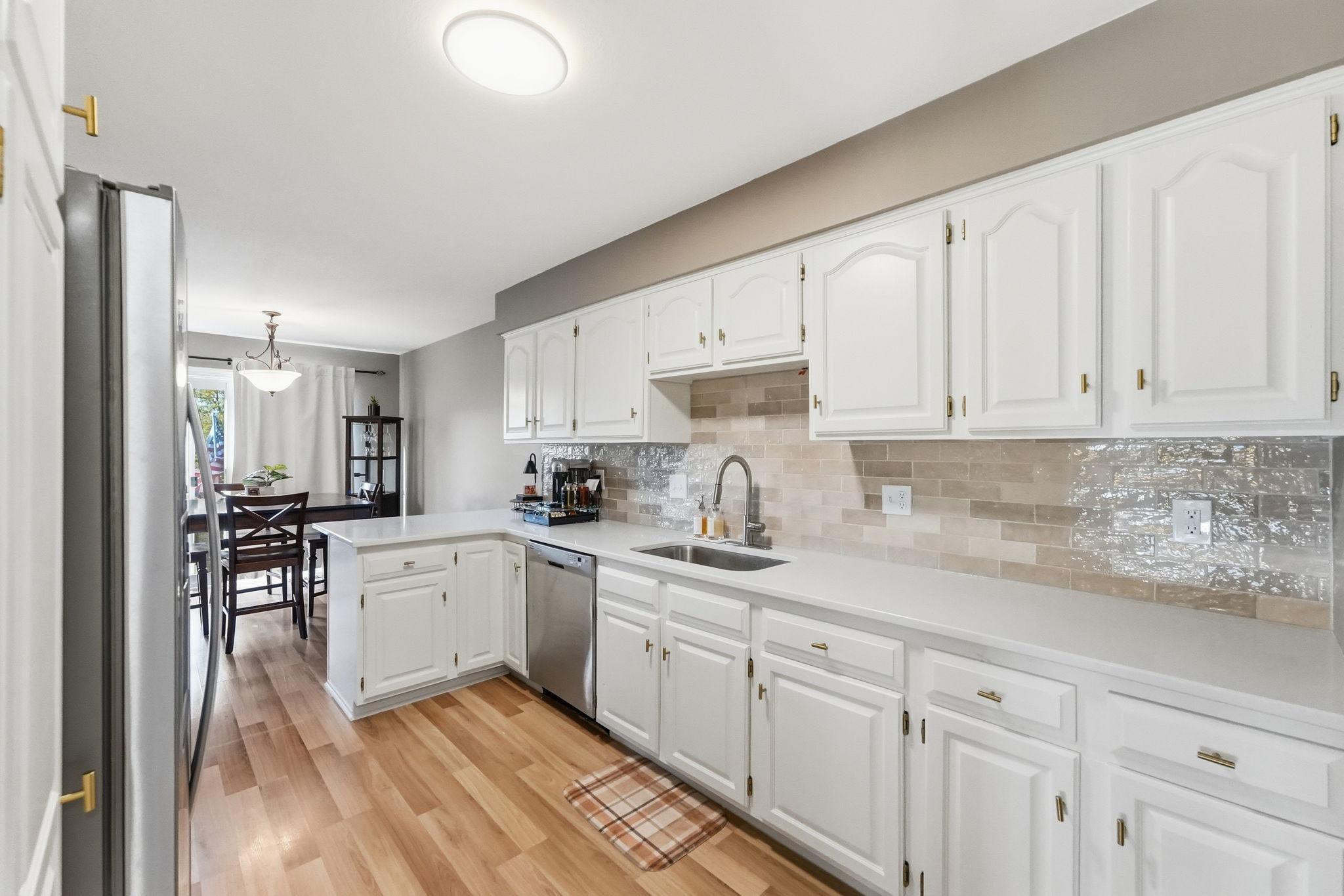 Plenty of cabinet and counter space