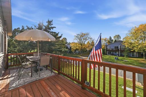 Larger deck than other units, new boards and stain in 2025