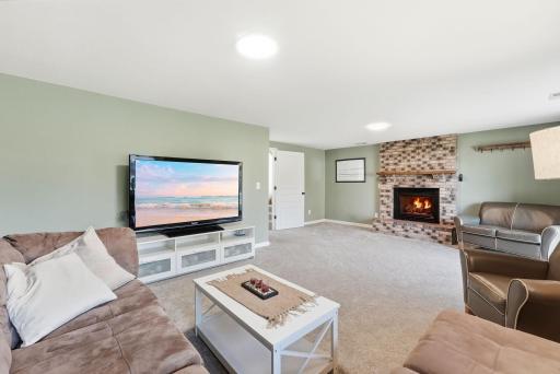 The builders made this the model townhome - carrying a bigger footprint than other units.