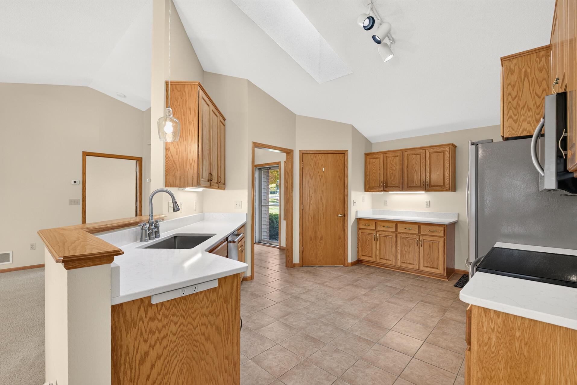 Lighted Buffet and a Walk In Pantry too!
