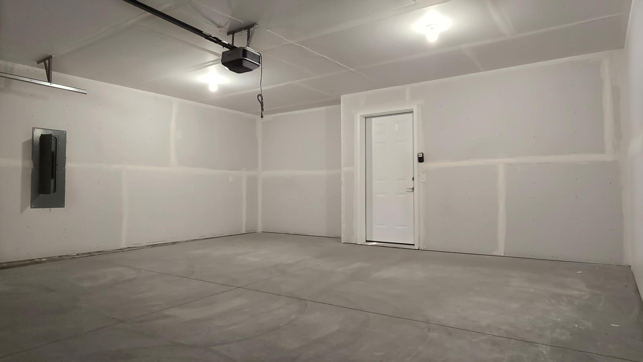 attached two car garage