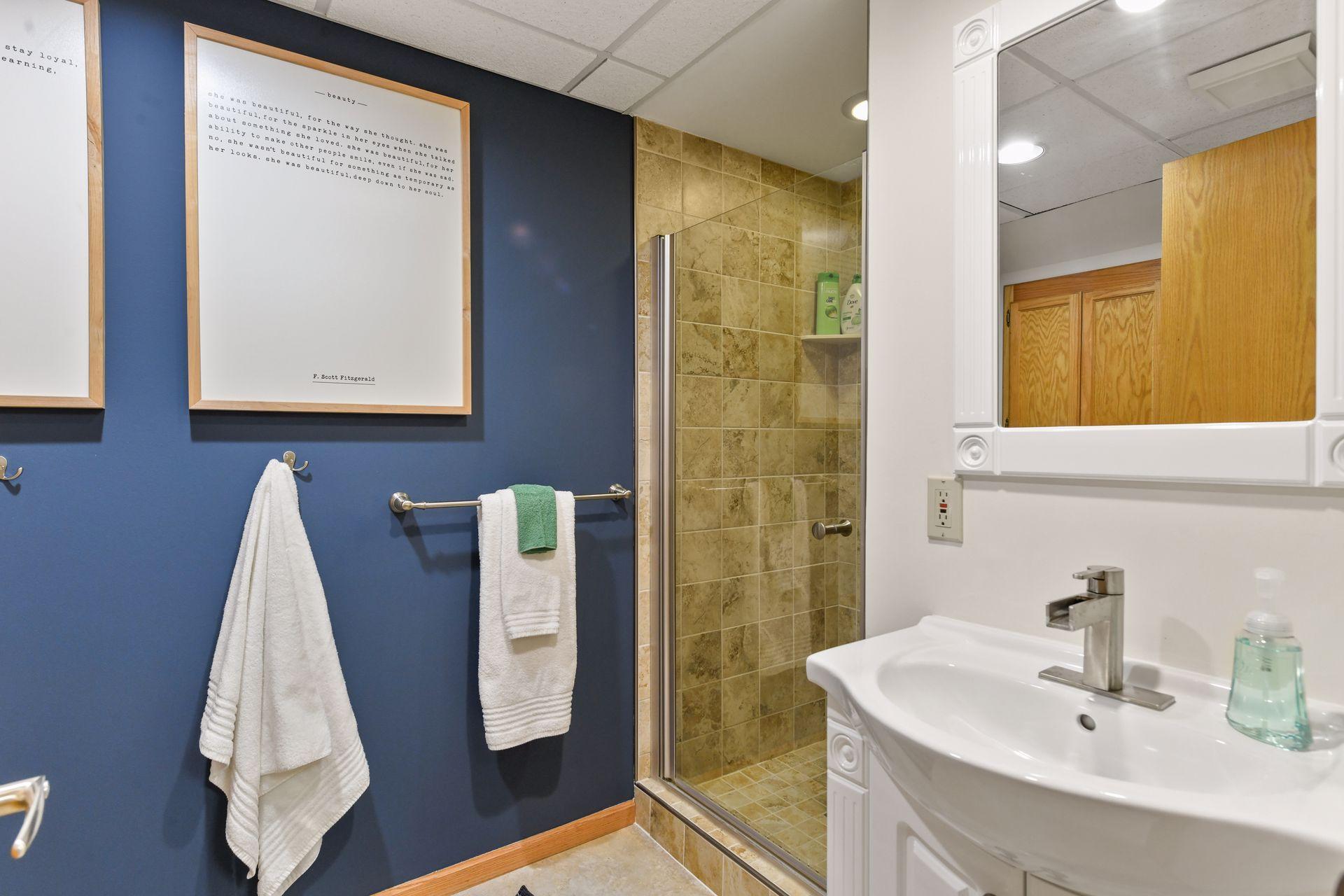 Lower 3/4 Bathroom