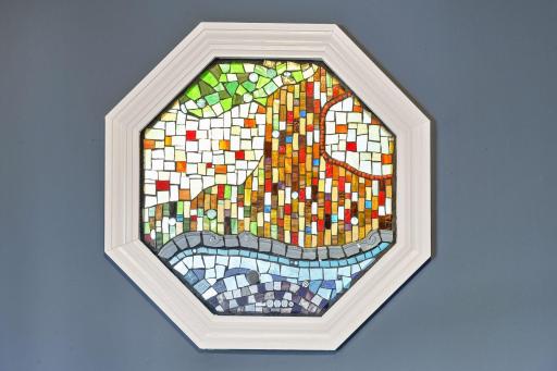 500 Williams street_Stained Glass