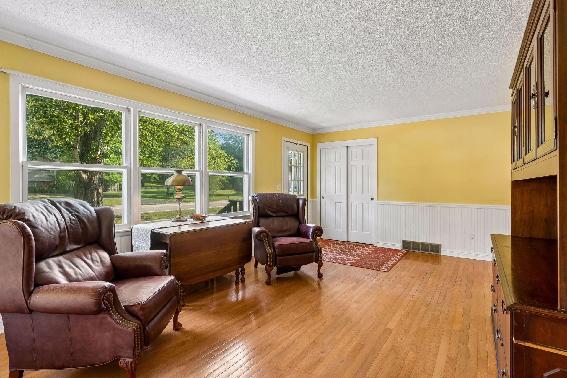 Hardwood flooring throughout the Main Level