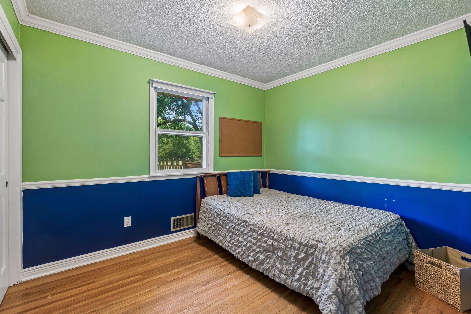 One of three bedrooms on the Main Level