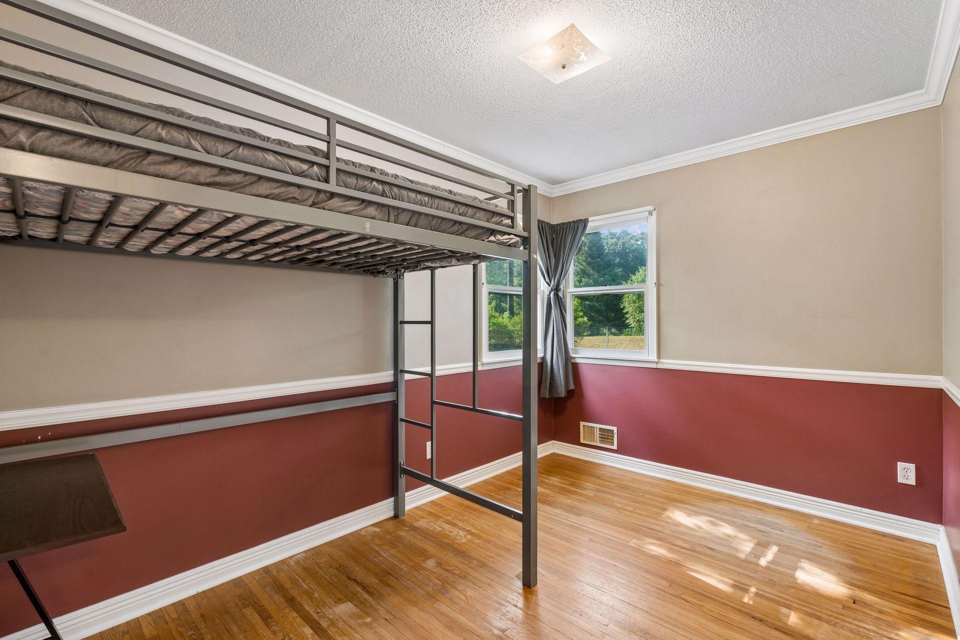 One of Three Bedrooms on the Main Level