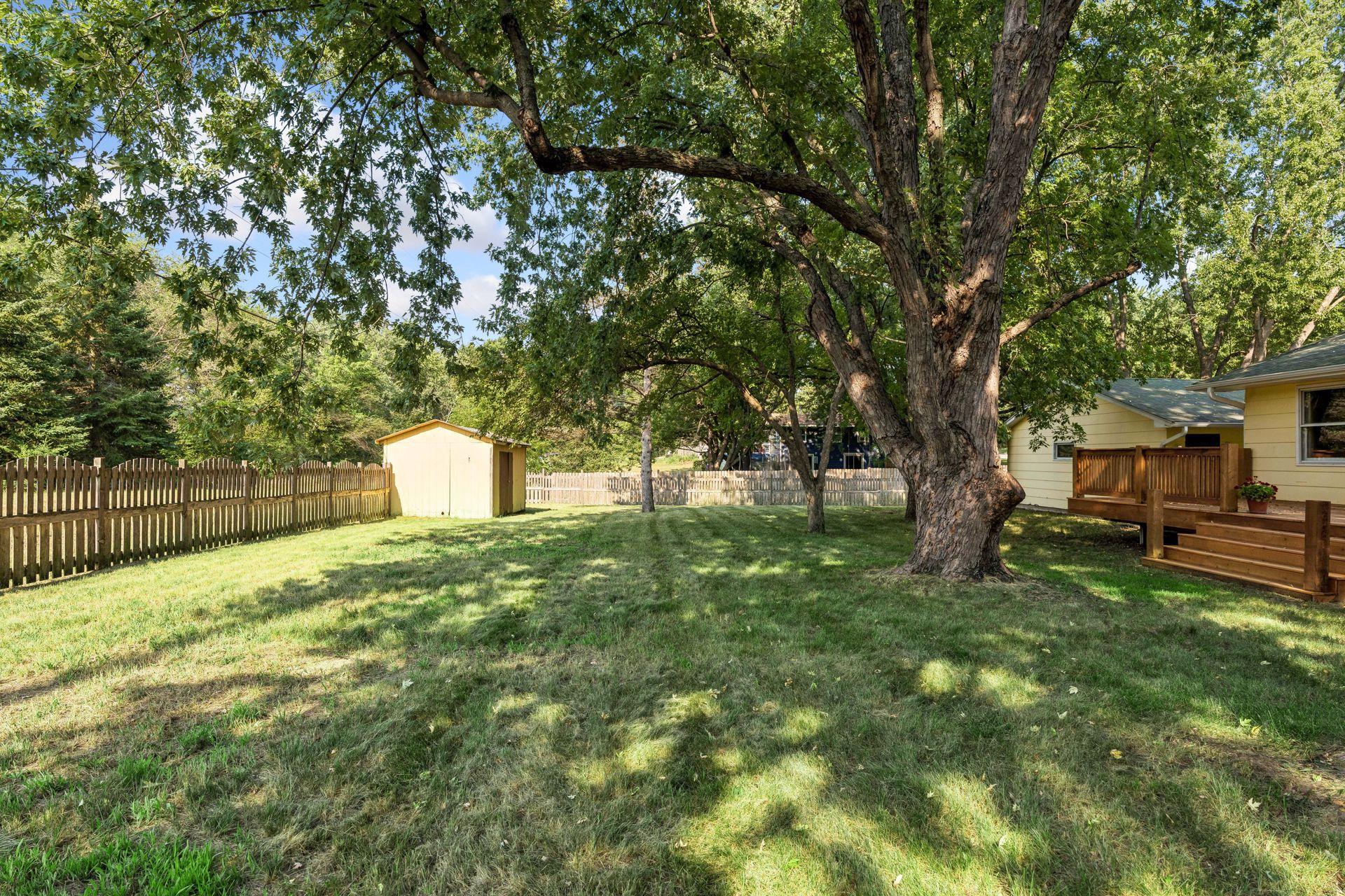 Fully Fenced Backyard