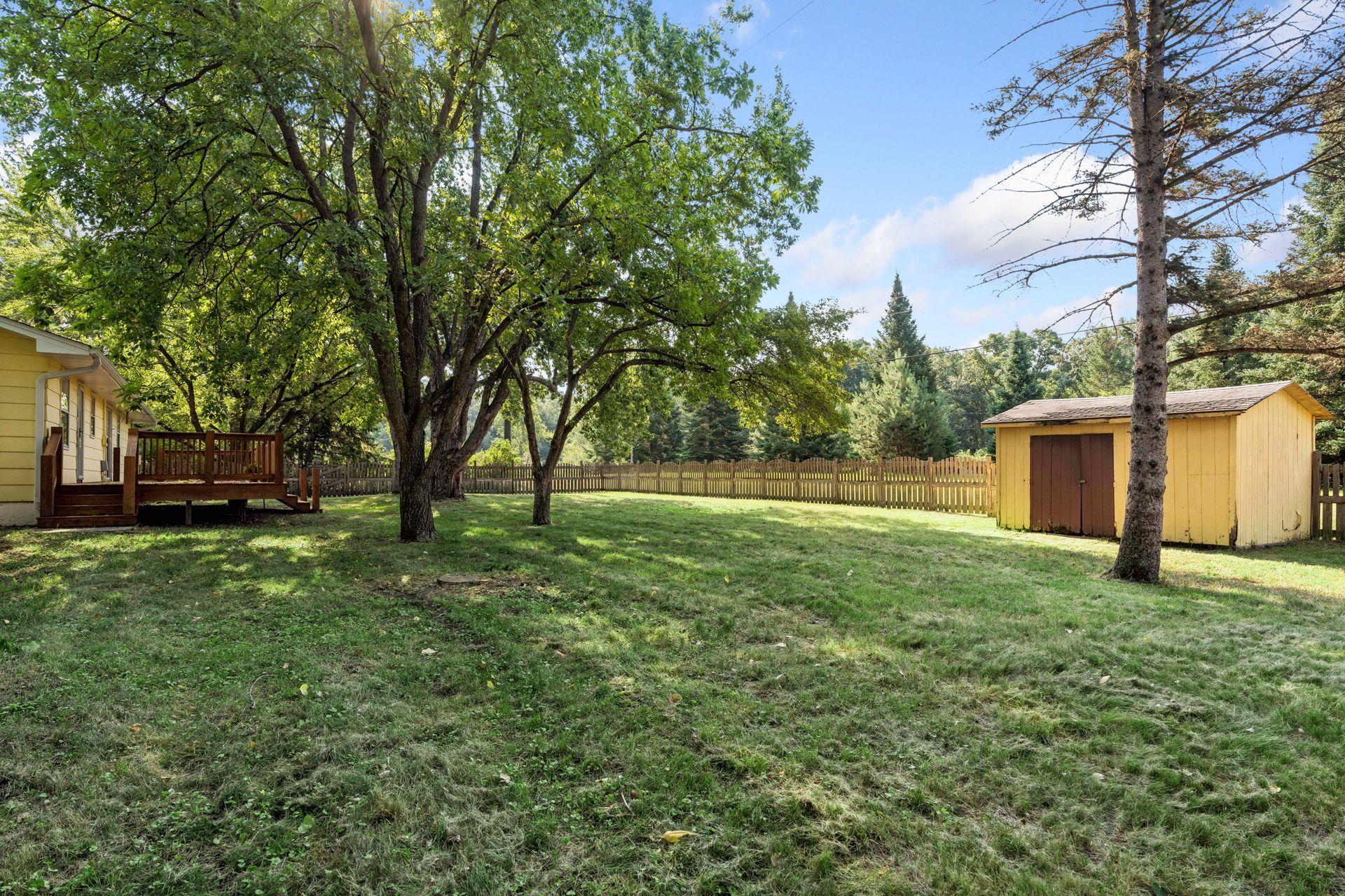 Enjoy your private backyard in peace