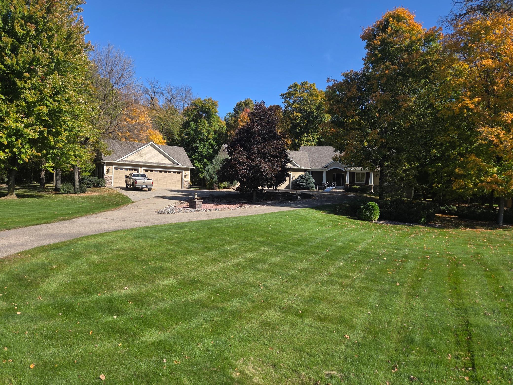 4 BR 4 bath home with 2 garages (6 stalls)