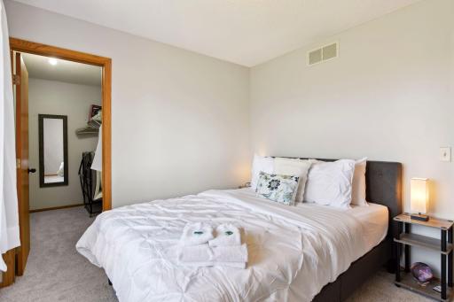 #2 BR: Comfortable Bedroom with Walk-in Closet