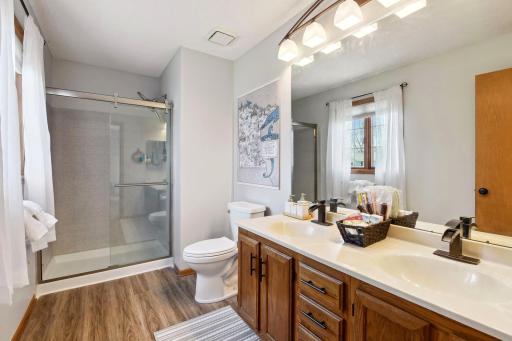 #2 BATH: King Suite Private Bathroom featuring Double Vanity