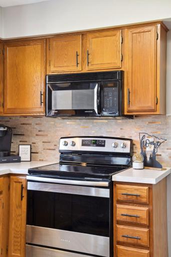 Stainless Steel Range with over the Range Microwave