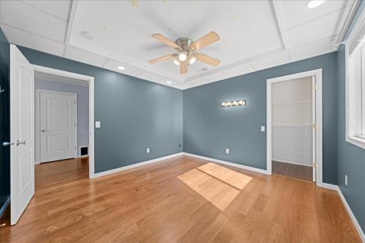 Additional view of the 2nd lower level bedroom.
