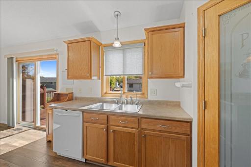 It's always nice to have a window over the sink!