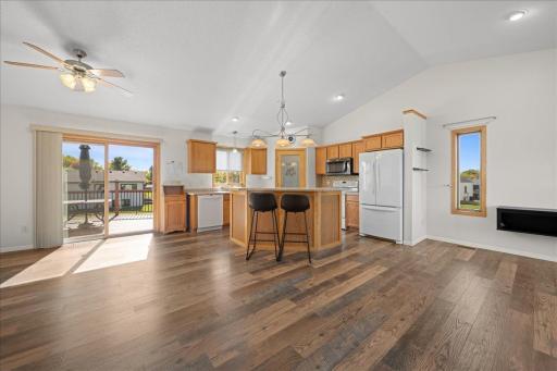 Lots of natural light in the upper level!