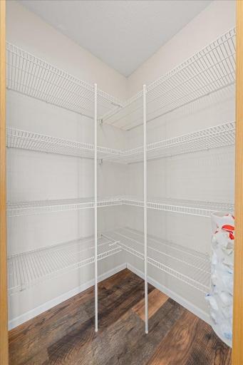 A walk-in pantry!!! Just what every kitchen needs!!!!