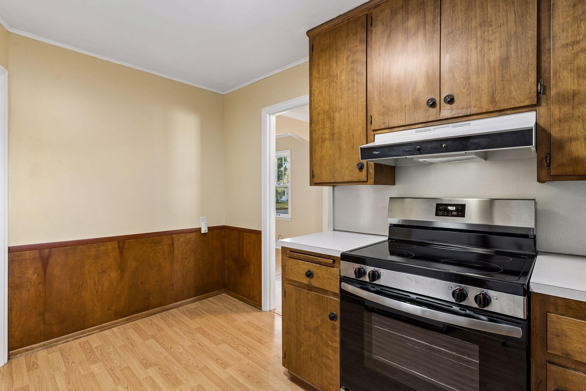 Plenty of room for a built-in pantry or café style seating for two.