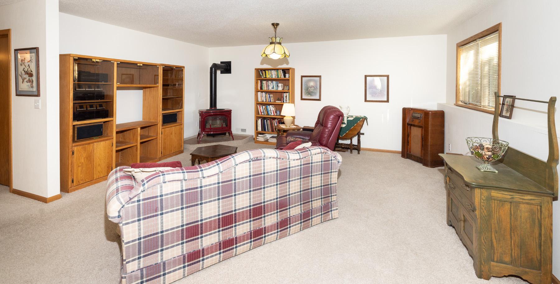 Family Room with Gas Fireplace