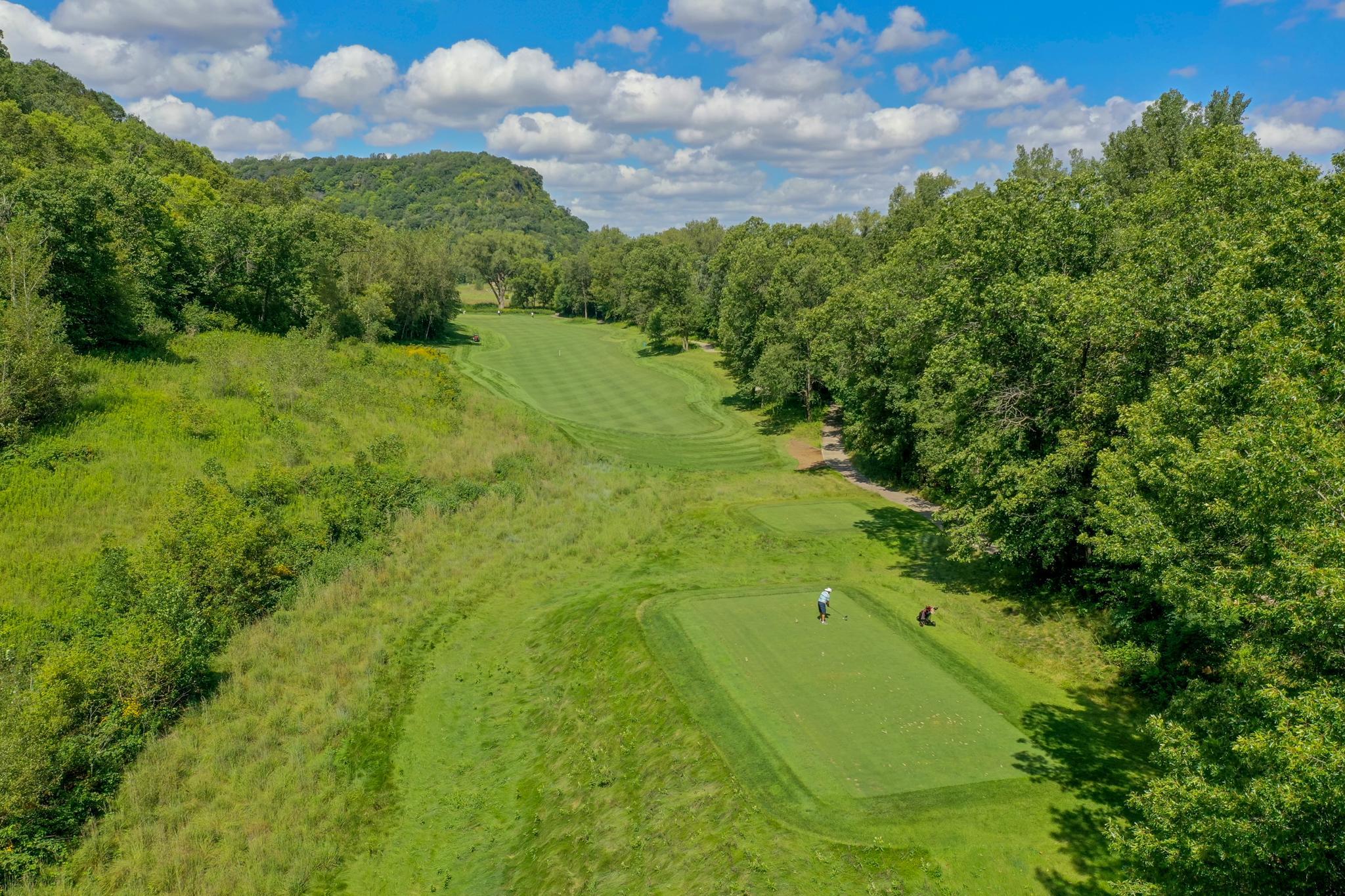 Aerial perspective of the championship course and surrounding landscape. (Photo courtesy of The Jewel Golf Club)
