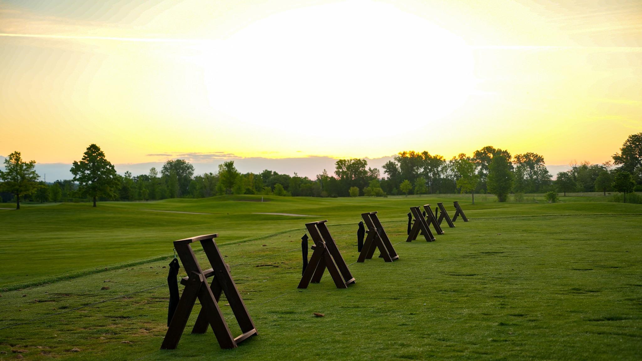 Residents enjoy easy access to the top-tier driving range and putting greens just down the street. (Photo courtesy of The Jewel Golf Club)