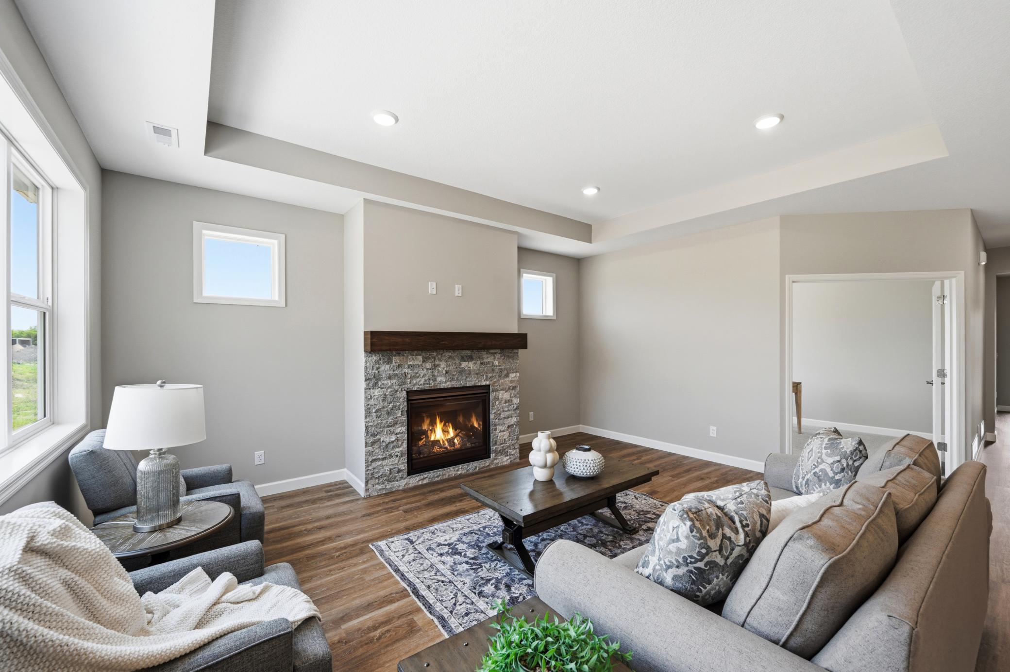 Living Room - The Waterford Villa at 834 Walnut Grove Lane in Oakview Ridge!