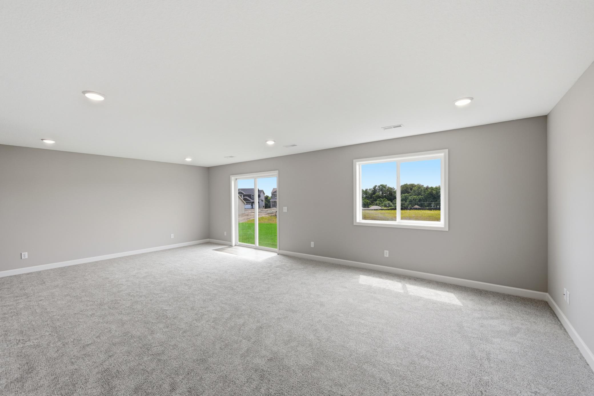 Finished Walkout Basement - The Madison at 937 Kepler Ave NE in Oakview Ridge!