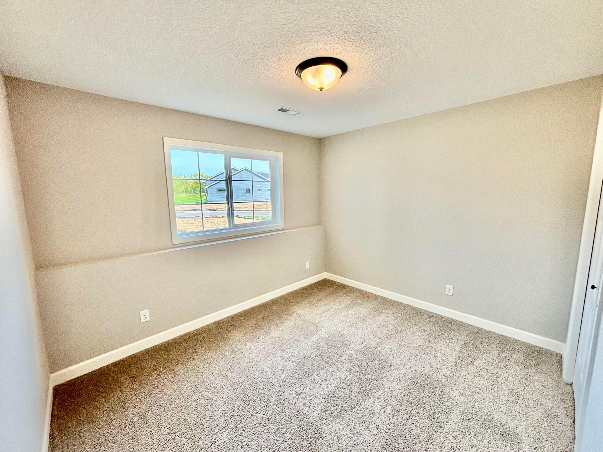 Finished Lower Level Bedroom 4 - The Weston C at 813 Walnut Grove Lane in Oakview Ridge!
