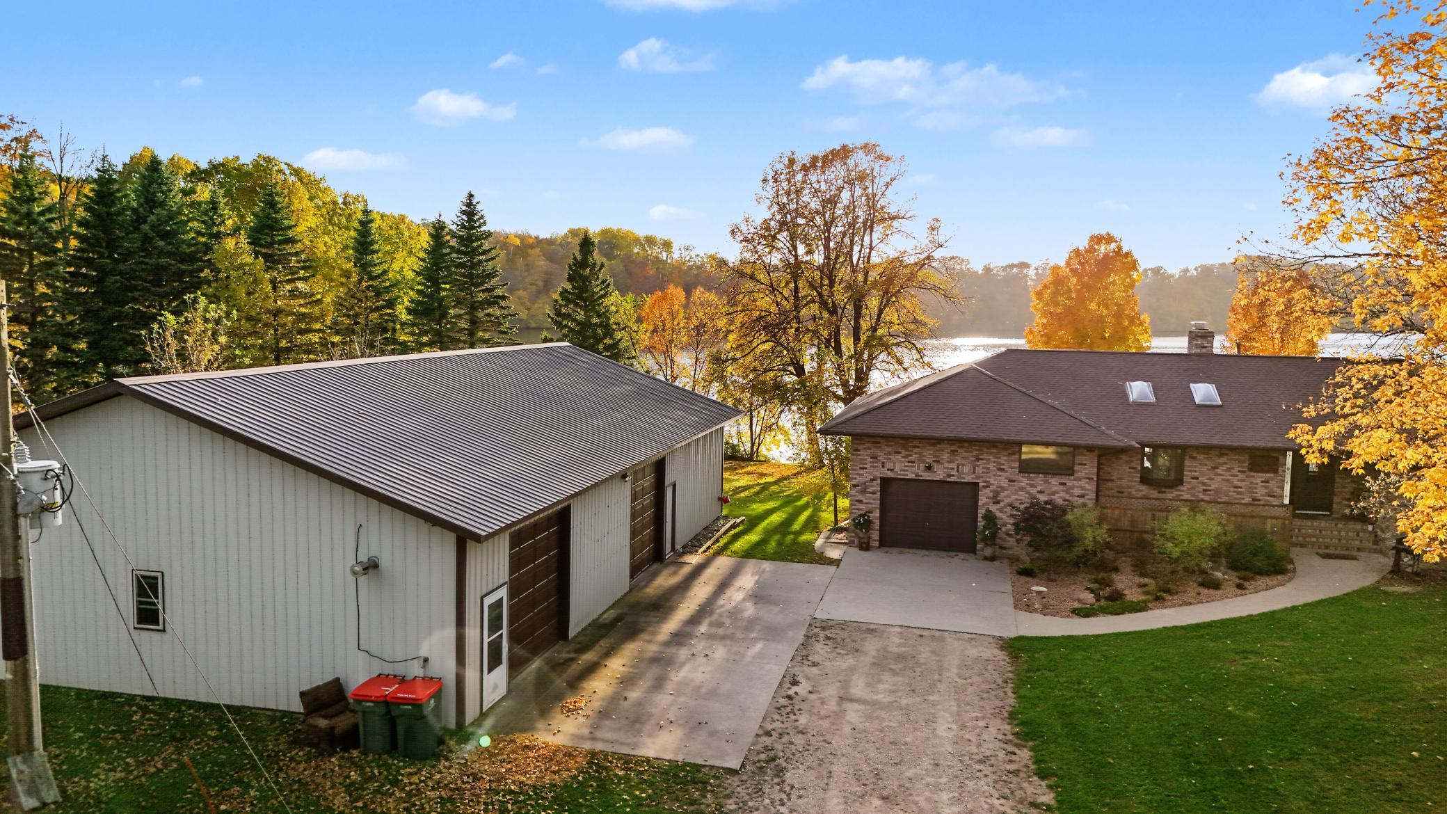 13505 485th Ave. Parkers Praire MN Block Lake SHED FEATURES COLD STORAGE AND DRY FOR MULTIPLE USES