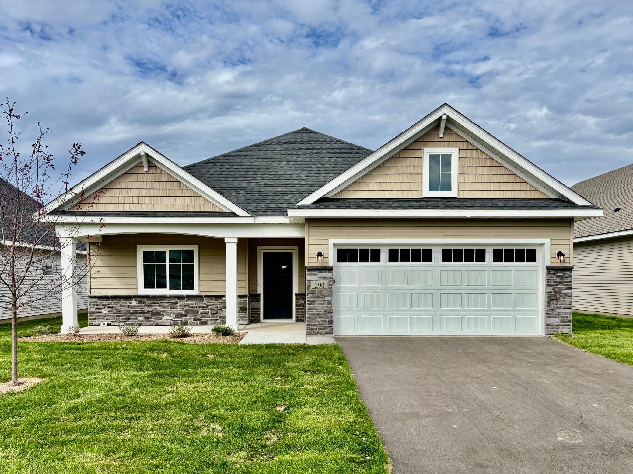 The Madison at 290 Emmy Lane in The Villas at River's Edge!