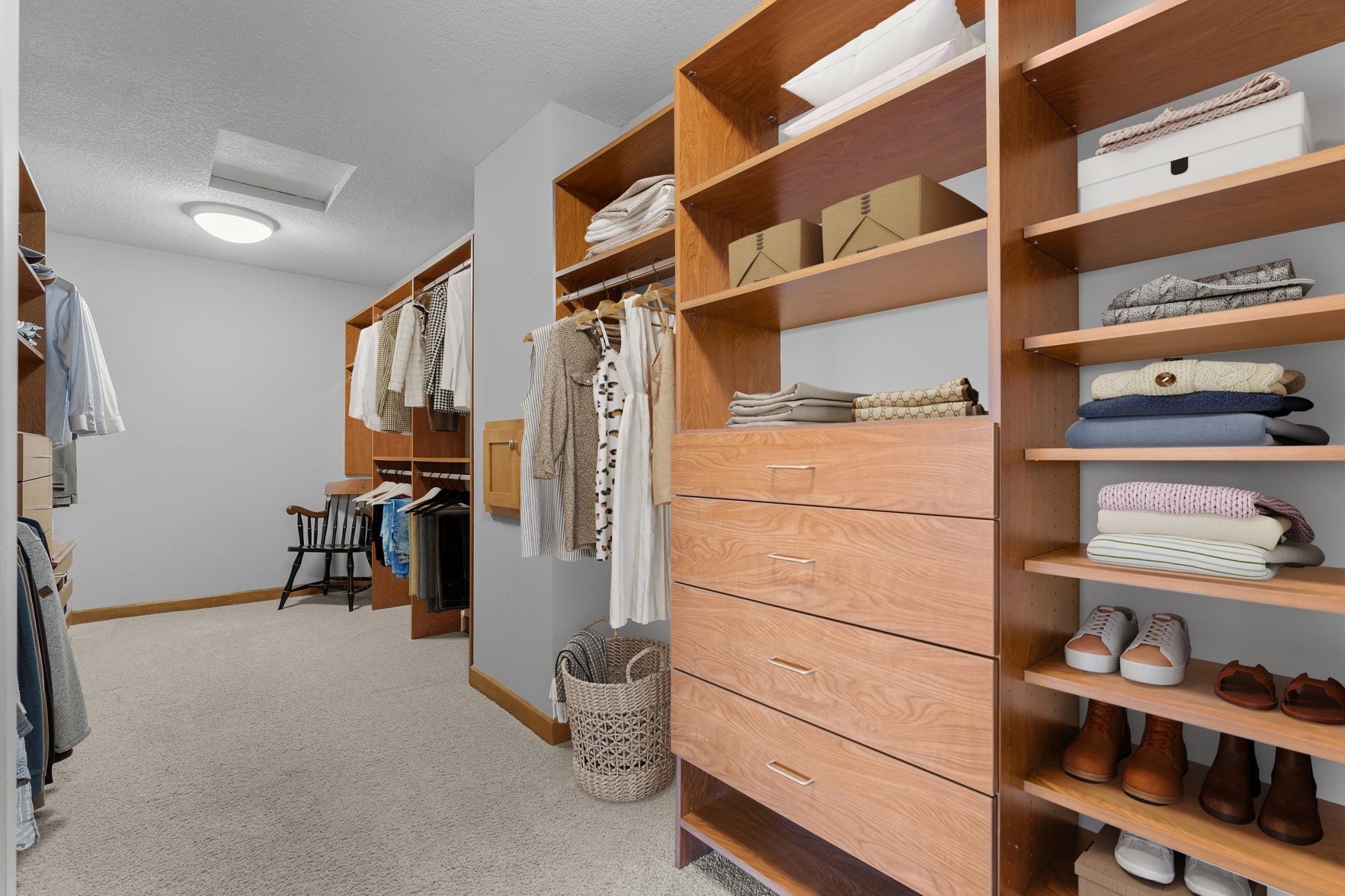 Primary Walk-in Closet
