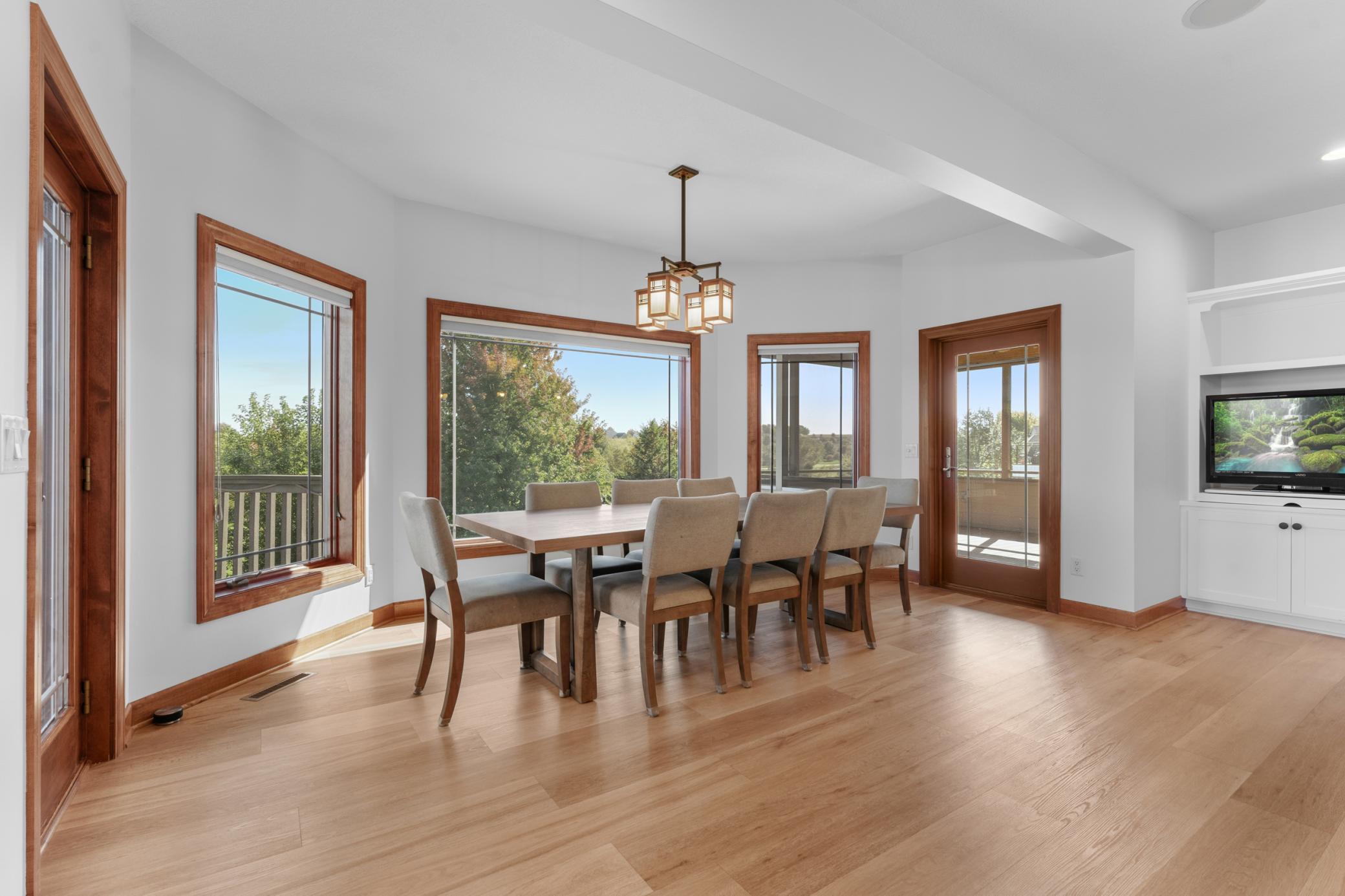 Easy Access the Deck or # Season Porch