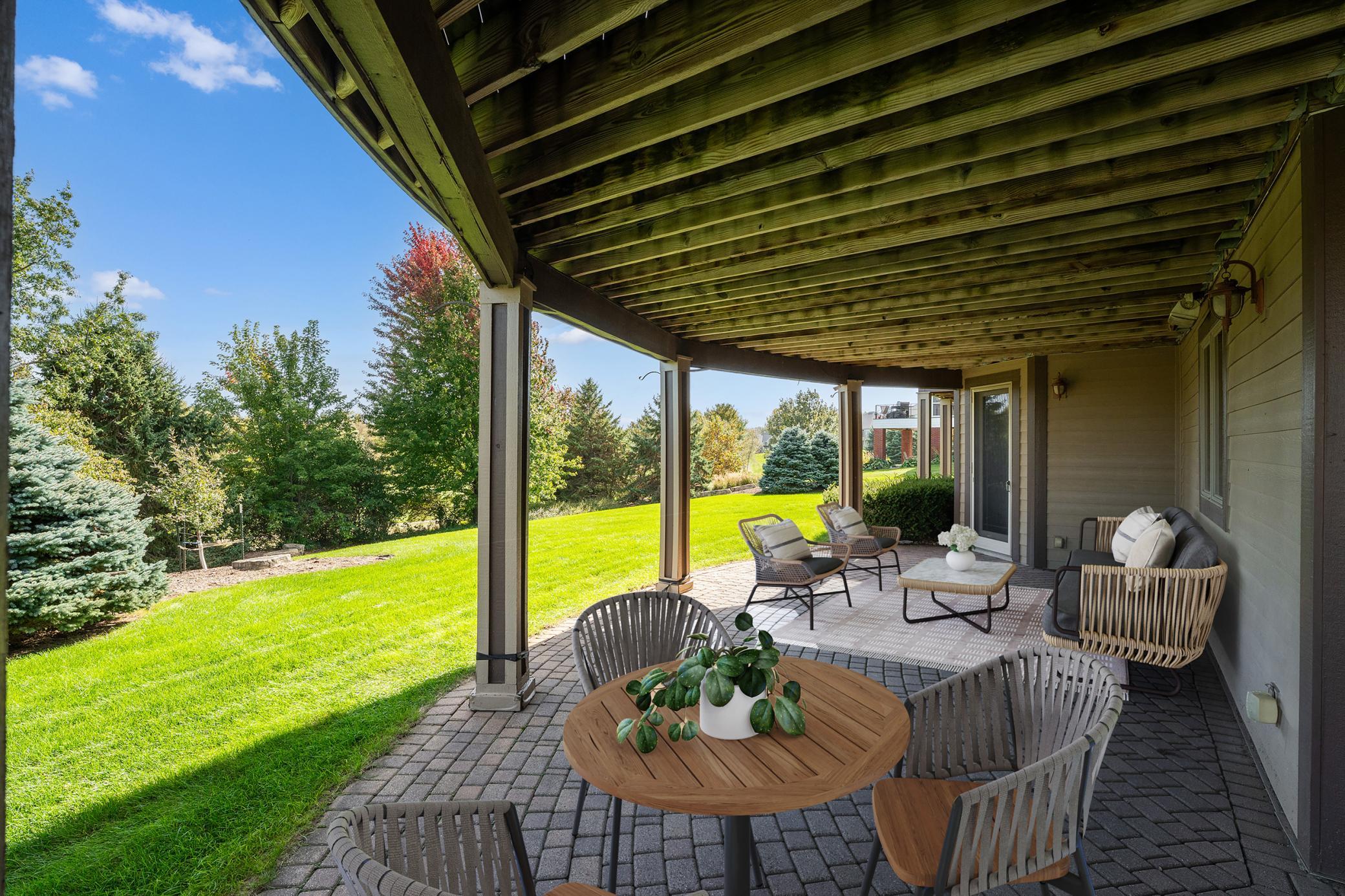 Back Paver Patio