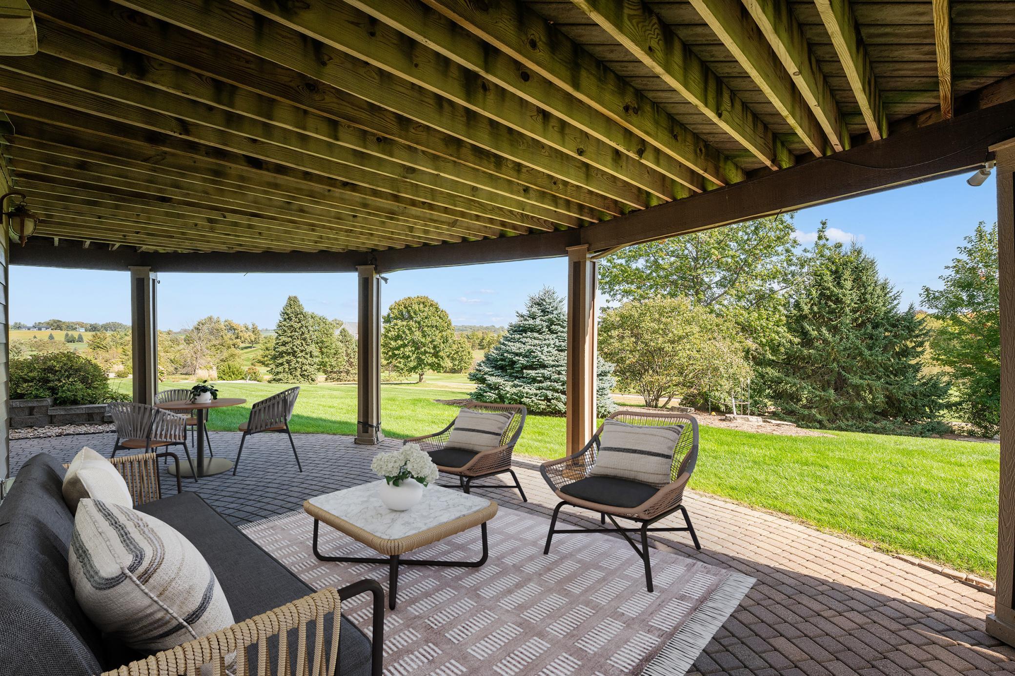 Back Paver Patio