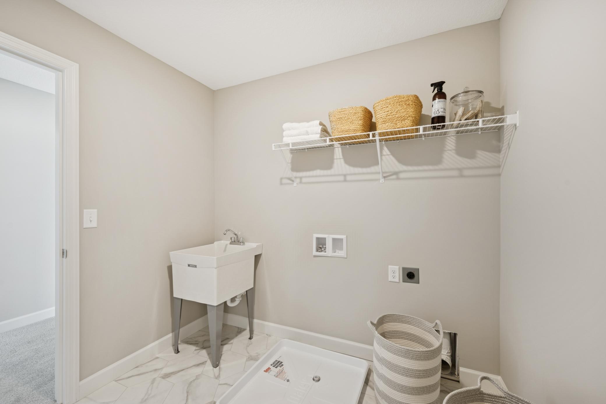 28 Upstairs Laundry