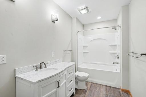 So new that they're still waiting on the mirror to come in; it will be installed prior to closing.